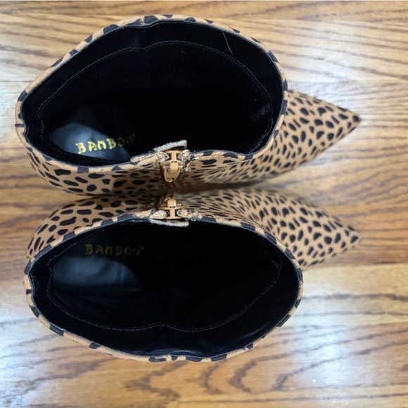 Leopard Print Booties - Picture 5 of 8